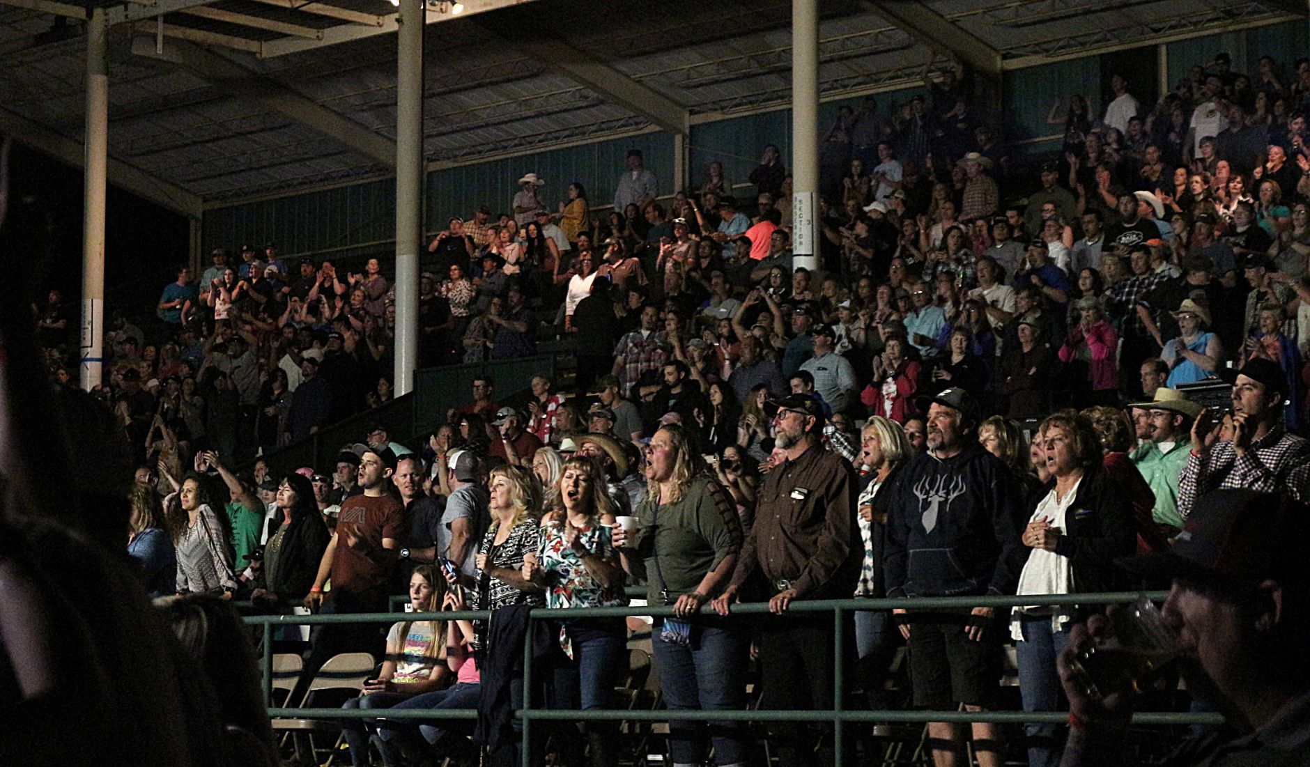 Audience at Country Under the Stars